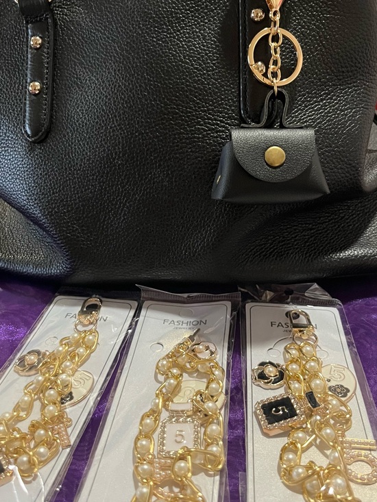 Accessories - 4 bag charms,New